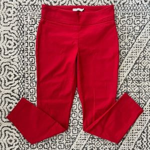 Dalia Red Pants for Women - size 4